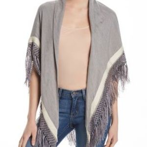 Rag & Bone Sport Stripe Poncho